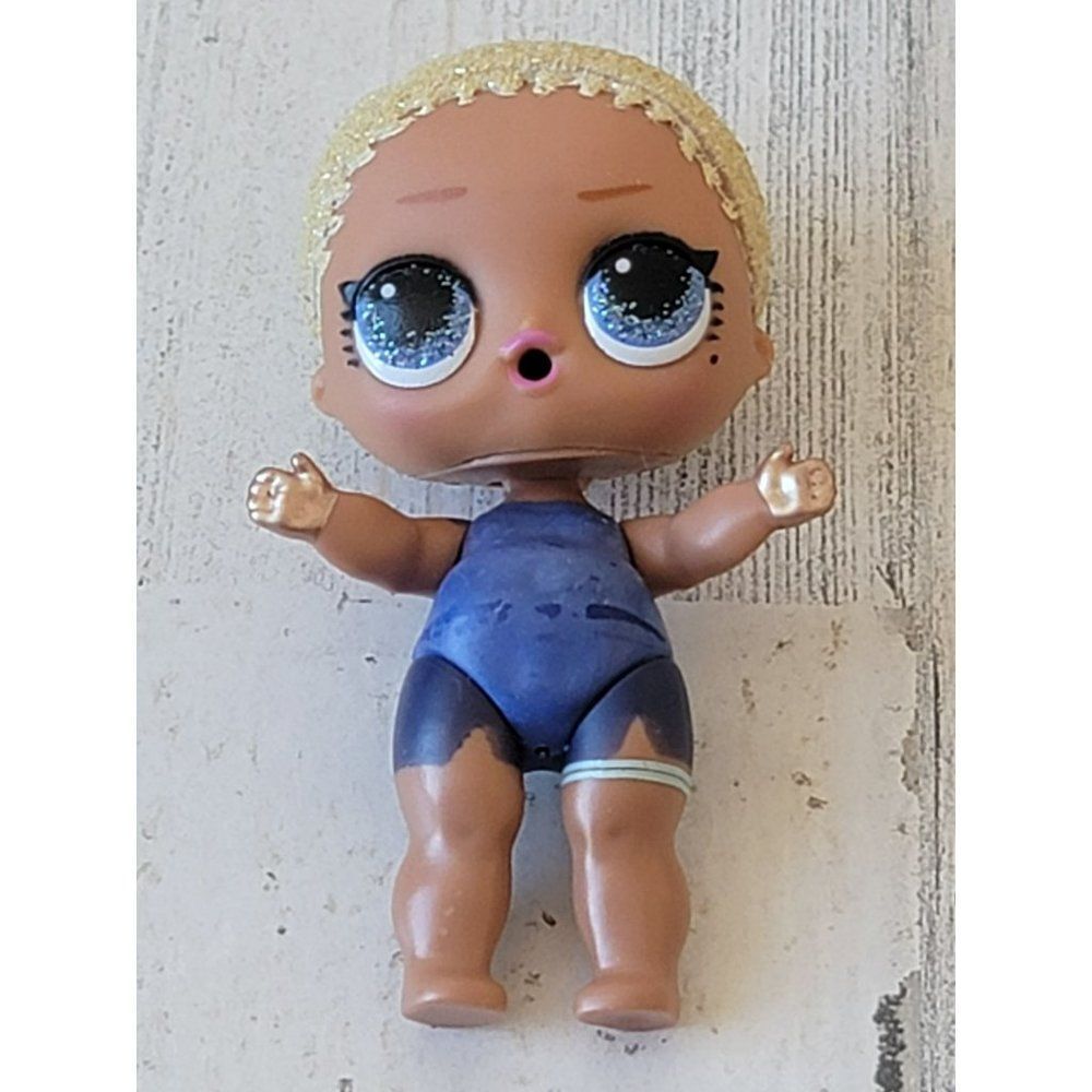 MGA 2018 glitter blond blue eye‎ baby doll girl toy figure